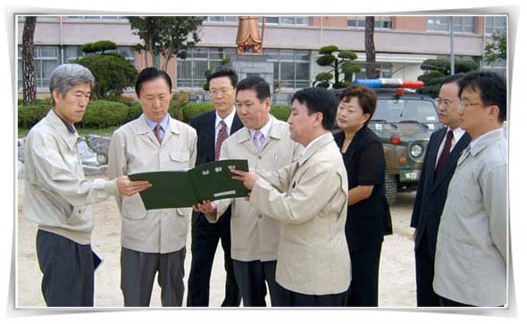동원훈련 참관